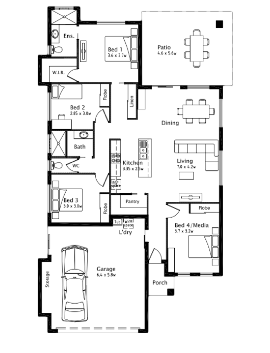 Floorplan - The Cronin-205