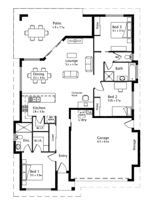 Floorplan - The Siena-199