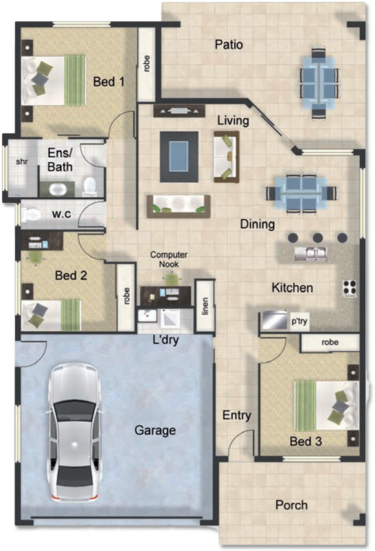 Floorplan - The Pyramid